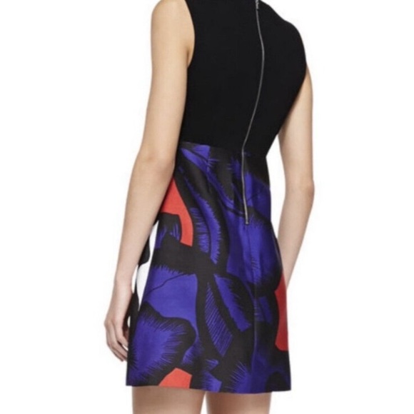 Like new Diane von Furstenberg Yvette Silk Cotton Blend Floral Poppy Dre… - Picture 3 of 16